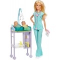 Кукла Барби педиатр Barbie Baby Doctor DVG10