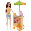 Набор Barbie Careers Smoothie Chef Playset with Brunette Doll