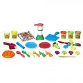 Плэй-До Play Doh Большой игровой набор Пицца и Макароны  Pizza 'n Pasta Dinner B6383 от Hasbro