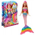 Barbie Кукла Барби Русалка Яркие огни со светящимся хвостом