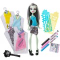 Monster High набор Фрэнки Штейн дизайнер Designer Booo-tique Frankie Stein Doll & Fashions