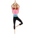 Двигайся как я Кукла Барби - йога супергибкая Barbie Made to Move Barbie Doll, Pink Top