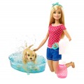 Барби Веселое купание щенка Barbie Splish Splash Pup Playset