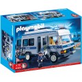 Конструктор Playmobil Плеймобил 4023 Полиция Автозак с мигалкой Полицейский фургон Police Transport Vehicle 