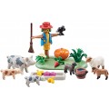 Конструктор Playmobil Плеймобил  9832 Огородное пугало с поросятами и овцами Pigs and Sheep 