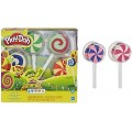 Пластилин Плэй-До Play-Doh Lollipop Баночка с пластилином в форме леденца