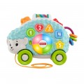 Музыкальная каталка Фишер прайс ежик Fisher Price Happy Shapes Hedgehog