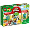 Лего Lego Duplo Фермерский трактор, домик и животные 10952