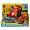 Пиратский корабль Фишер-прайс Fisher-Price Shark Bite Pirate Ship Imaginext 
