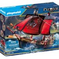 Конструктор Playmobil Плеймобил 70411 Пиратский боевой корабль Pirates Skull Fighting 