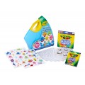 Набор Крайола для творчества 50 предметов Crayola Baby Shark Art Set