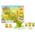 Пластилин Плэй-До Play-Doh могучий динозавр тирекс Rex The Chomper 