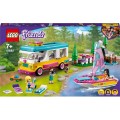Лего Lego Friends Лесной дом на колесах и парусная лодка 41681