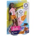 Кукла Барби Серфинг Олимпийские игры  Barbie Olympic Games Tokyo 2020 Surfer 
