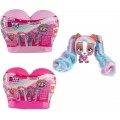 Игровой набор  Домашний любимец с длинными волосами в бутылке VIP Pets Mini Fans