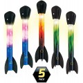 Научный набор Запуск ракеты  набор LED ракеты 5 шт NATIONAL GEOGRAPHIC Air Rocket Refill STEM 