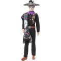 Коллекционная кукла Barbie Ken Dia De Muertos День мертвых Кен Диа де Муэртос в сомбреро 