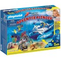 Конструктор Плеймобіл дайвінг поліція Playmobil 70776 Advent Calendar Bathing Fun Police Diving  Адвент календар