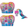 Игровой набор  Домашний любимец с длинными волосами в бутылке VIP Pets Mini Fans серия 2
