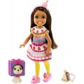 Кукла Челси костюм торт Barbie Club Chelsea Dress-Up Doll Cake Costume