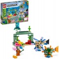 Лего Майнкрафт 21180  Битва зі стражем LEGO Minecraft The Guardian Battle