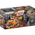 Конструктор Playmobil Плеймобил 70909 Dino rise Fight Against The Fire Corpion 