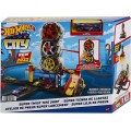 Трек Хот вілс Hot Wheels City Super Twist Tire Shop Карколомні трюки в шиномонтажі 