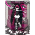 Колекційна кукла лялька Monster High 2022 Draculaura in Black and White, Reel Drama Монстер Хай Дракулаура Драма