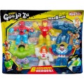 Фігурка тягнучка стретч антистрес Гуджитсу герої Марвел Goo Jit Zu Spider-Man, Hulk, Captain America, Black Panther, Black Widow, Iron Man 