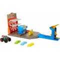 Трек Хот Вілс Пригоди на станції Hot Wheels Monster Trucks Blast Station 