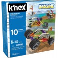  Розвиваючий конструктор Кнекс K'NEX Fun Fast Vehicles 96 деталей 10 ідей 