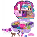Ігровий набір Поллі Покет Кишеньковий Світ Будиночок поні Polly Pocket Jumpin' Style Pony