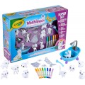 Творчий набір Крайола розфарбуй вихованців у ванній Crayola Washimals Scribble Scrubbie 