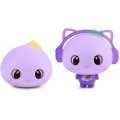 Інтерактивна іграшка пельмень з аксесуарами My Squishy Little Dumplings Diva Doe (Purple) 