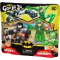 Фігурка тягнучка стретч антистрес Гуджитсу  Бетмен Ріддлер  Goo Jit Zu  Metallic Batman VS The Riddler