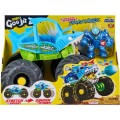 Фігурка тягнучка стретч антистрес Гуджитсу Акула з машинкою Heroes of Goo Jit Zu Thrash Mobile 