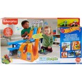 Трек Hot Wheels Fisher-Price Little People Racing Loops Tower Race хот вілс фішер прайс маленькі люди