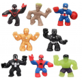 Фігурки тягнучка стретч антистрес Марвел Гуджитсу Heroes of Goo Jit Zu  Marvel Minis 