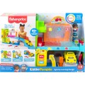 Трек Гараж фішер прайс  Fisher-Price Little People Car Wash Center Light-Up Learning Garage маленькі люди