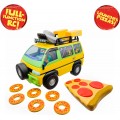  Радіокероване авто бластерр Черепашка ніндзя Teenage Mutant Ninja Turtles Mutant Mayhem RC Pizza Blaster Vehicle