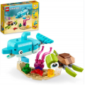 Конструктор  Лего Lego Creator 31128 Dolphin and Turtle Дельфін та черепаха 137 деталей 
