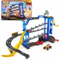 Гараж і трек для монстр траків з ліфтом, світлом та звуками Monster Jam Garage Grave Digger Monster Truck 