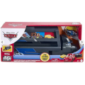 Трейлер транспортер Джексона Шторма Тачки Тягач Disney and Pixar Cars Mack Minis Transporter Гал Бофорт на 18 міні машинок