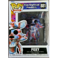 Фігурка фанко поп Фоксі Funko POP П'ять ночей з Фредді Five Nights at Freddy's Foxy 881 64231