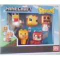 Набор сюрприз Майнкрафт Сквіш Minecraft SquishMe 5шт