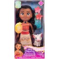 Ігровий набір співаюча лялька Моана з веслом та Пуа 35см Disney Princess My Singing Friend Moana & Pua