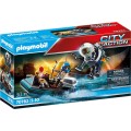 Конструктор Плеймобіл Playmobil 70782 Police Jet Boat ПОЛІЦЕЙСЬКИЙ РЕАКТИВНИЙ РАНЕЦЬ