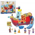 Ігровий набір Дісней Мікі маус Піратський корабль Junior Mickey Mouse Funhouse Treasure Adventure Pirate Ship  