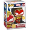 Фігурка Фанко Поп Funko Pop! Marvel: Gingerbread Captain Marvel 936 50661