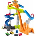 Трек Hot Wheels Fisher-Price Little People Spiral Speedway хот вілс фішер прайс маленькі люди Спіральний спідвей